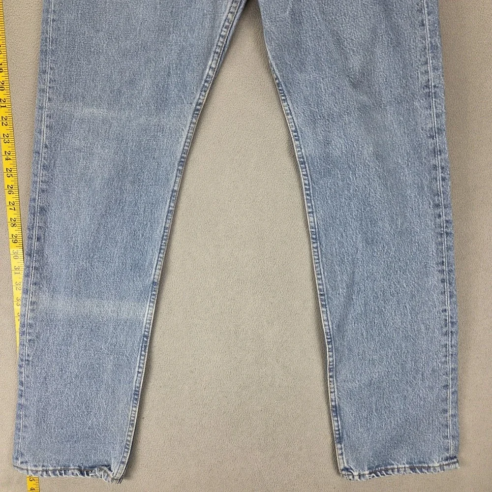 Vintage Levis 501 Jeans Womens Blue Regular Straight Button Fly Fits 30x34